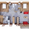 Val Cenis - Residencia Les Balcons Val cenis Village  - Apto 4 pzas 8 pax 